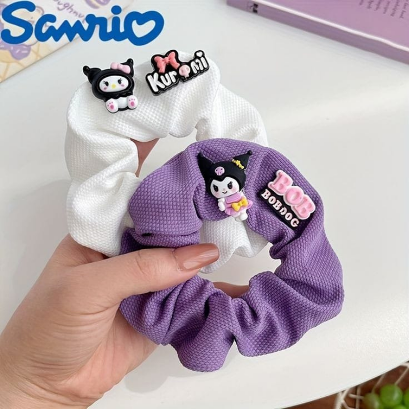 Kuromi Simit Toka beyaz mor ikili set