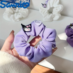 Kuromi Simit Toka beyaz mor ikili set