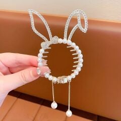 Tavşan Model Topuz Tokası Gold Renk