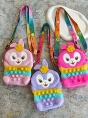 POPİT OYUNCAKLI SİLİKON ÇOCUK ÇANTASI