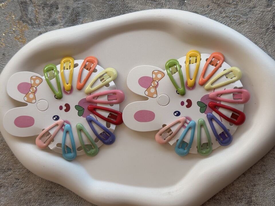 BEBEKMİNİ BOY ÇITÇIT TOKA SET 10LU