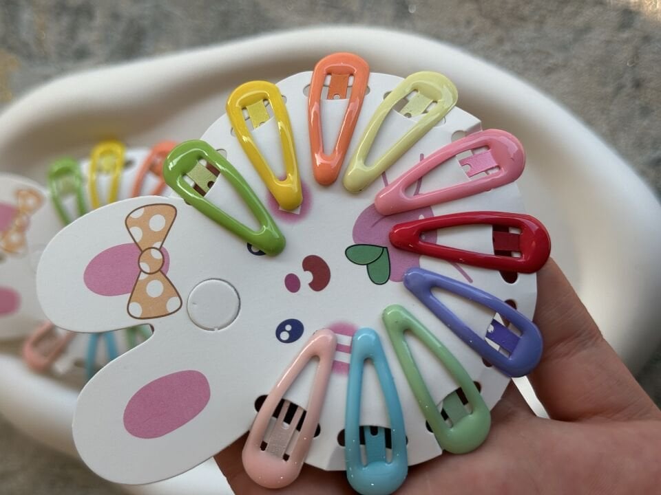 BEBEKMİNİ BOY ÇITÇIT TOKA SET 10LU