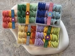 SOFT RENKLER LASTİK KUTU TOKA SET