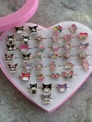 KIZ ÇOCUK YÜZÜK ÇEŞİTLERİ ÇELİK MODEL