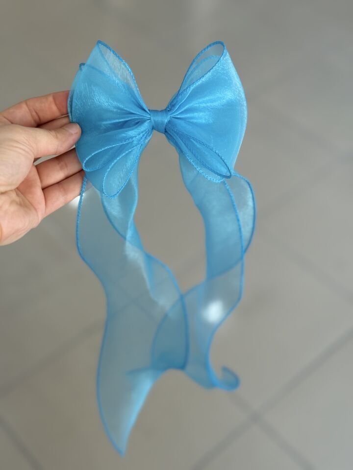 Uzun Kuyruklu Organze Tül Fiyonk