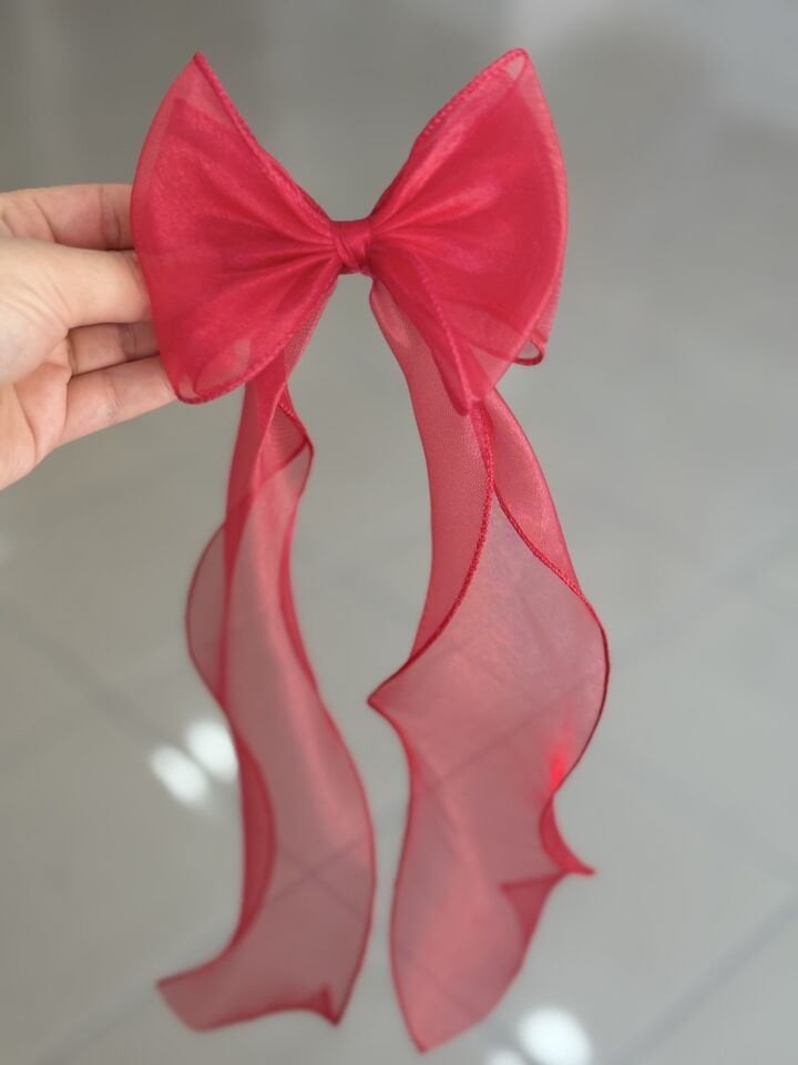 Uzun Kuyruklu Organze Tül Fiyonk