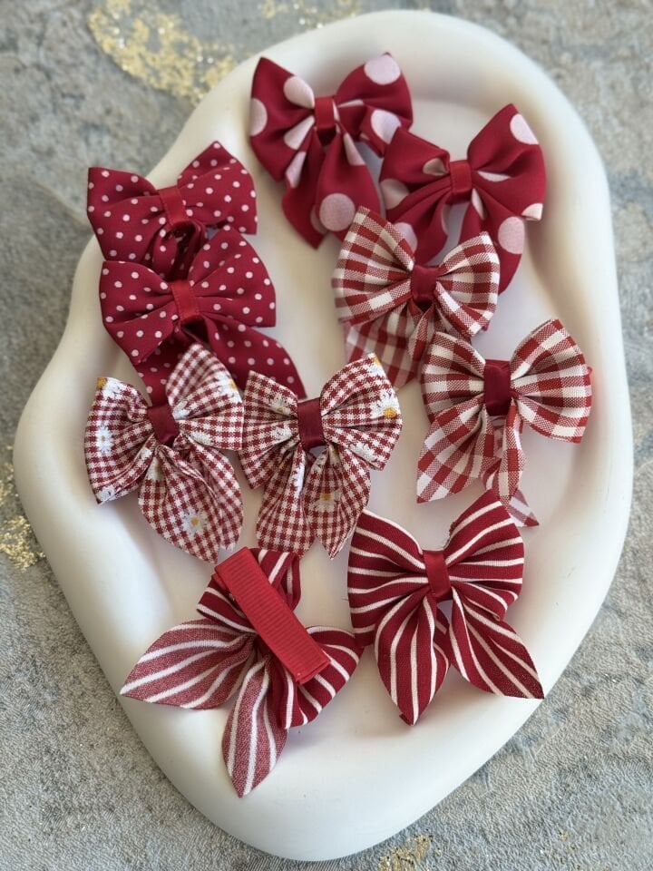 KırmızıFiyonk Pens Toka