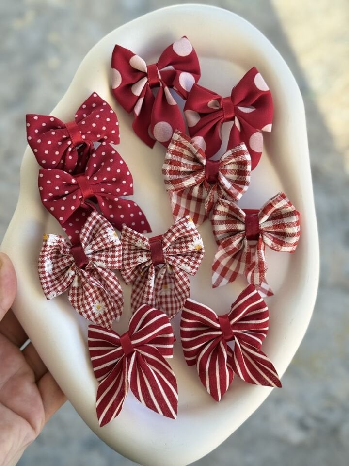 KırmızıFiyonk Pens Toka