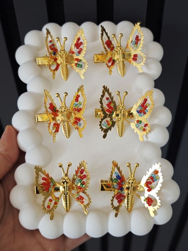 Yarma Gül Nostalji Oynar Kelebek Toka