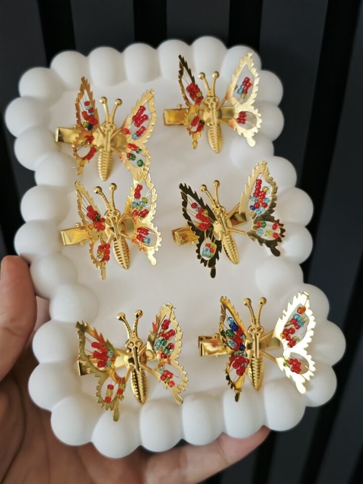 Yarma Gül Nostalji Oynar Kelebek Toka