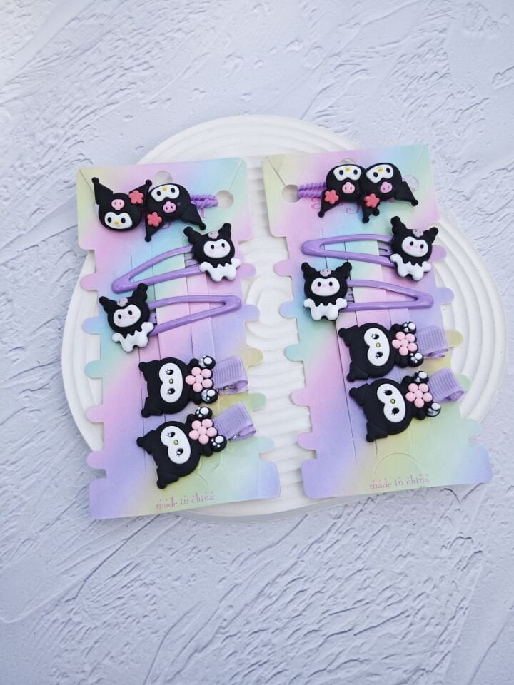 Kuromi Model 6 lı Set Toka