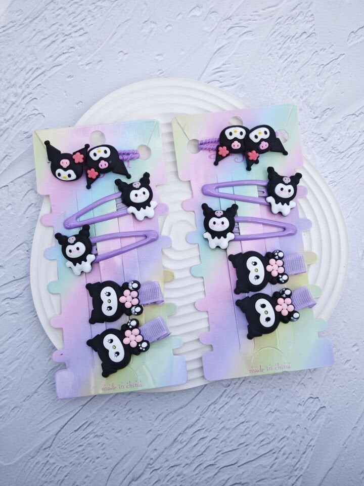 Kuromi Model 6 lı Set Toka