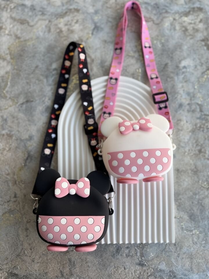 TOMBUL MİNNİE MODEL SİLİKON ÇOCUK ÇANTA