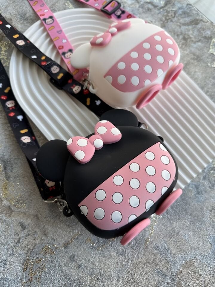 TOMBUL MİNNİE MODEL SİLİKON ÇOCUK ÇANTA