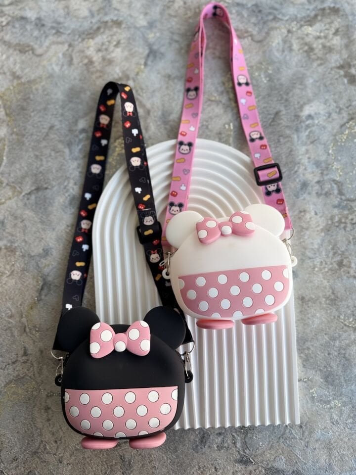 TOMBUL MİNNİE MODEL SİLİKON ÇOCUK ÇANTA