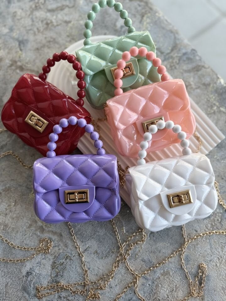 SİLİKON KULP ÇOCUK MODEL EL ÇANTASI