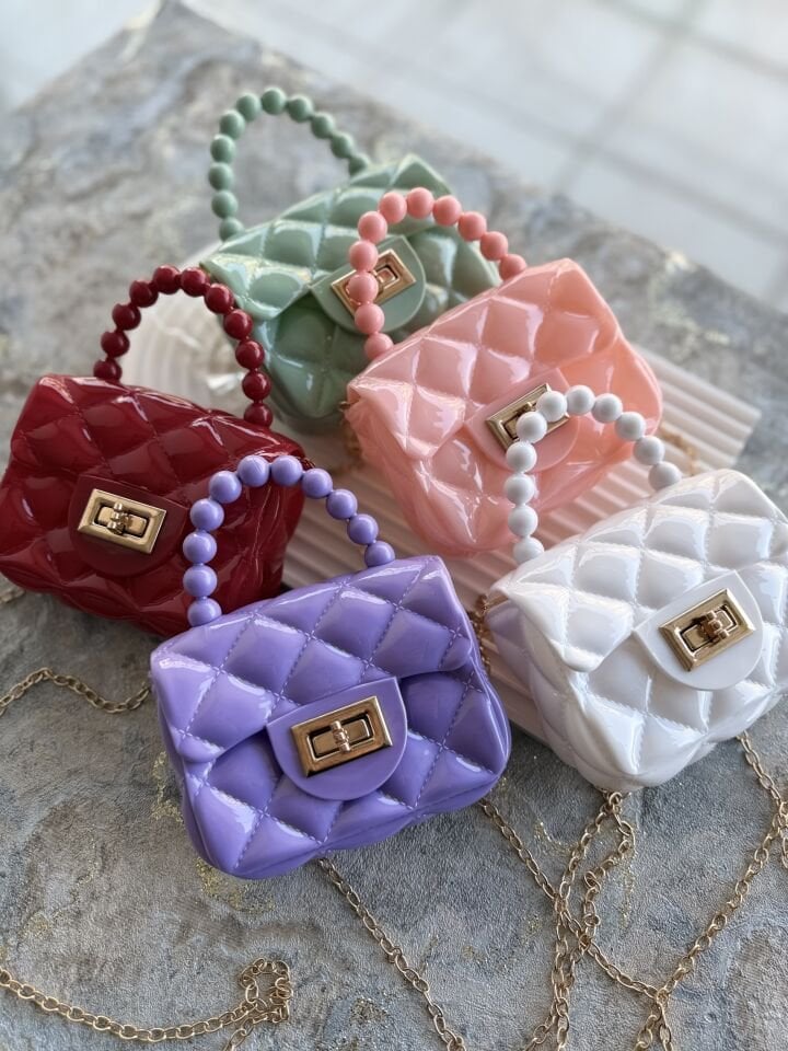 SİLİKON KULP ÇOCUK MODEL EL ÇANTASI