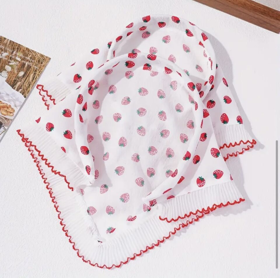 KIZ ÇOCUK KİRAZ BOHEM MODEL TAÇ