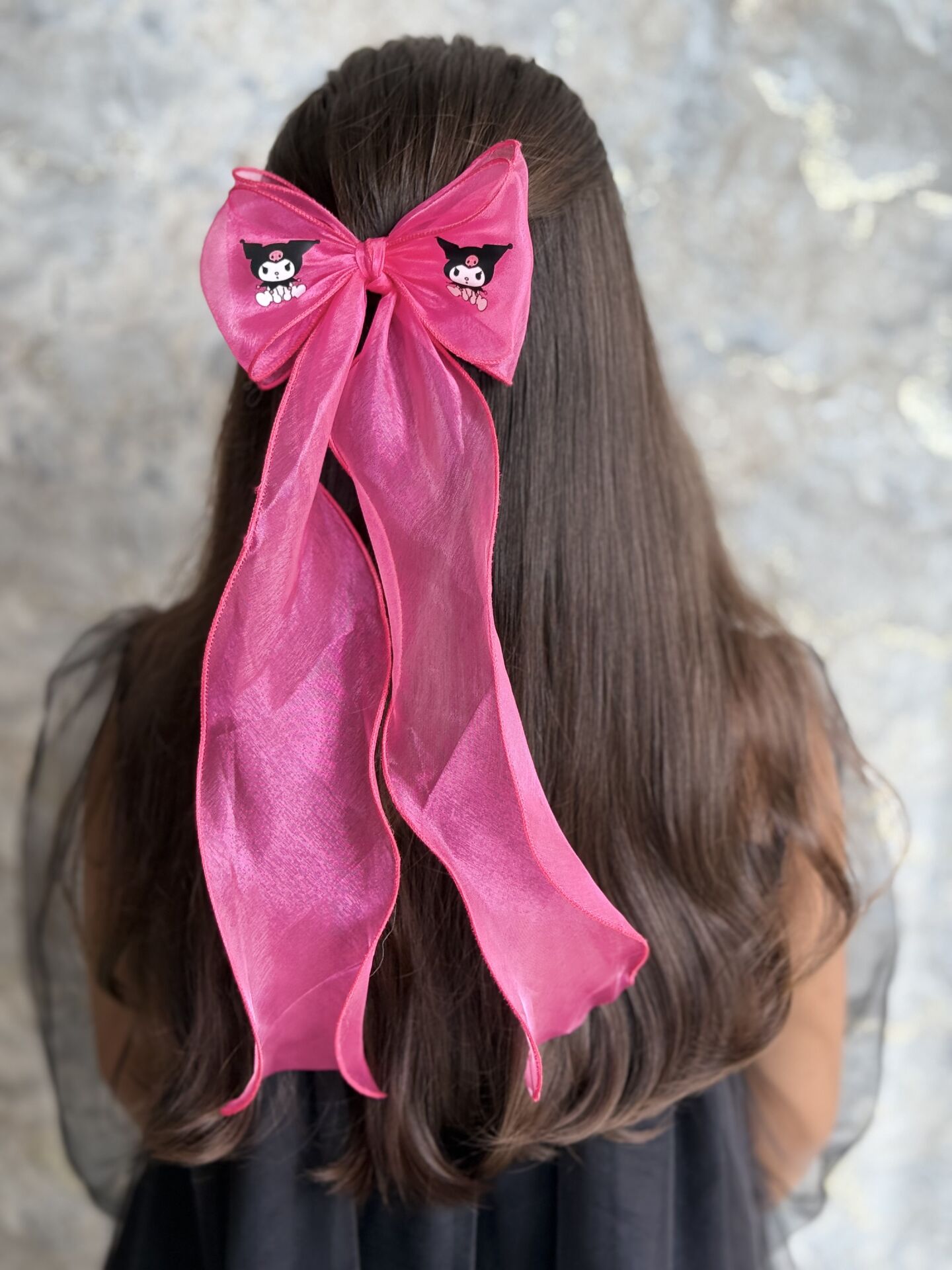 KUROMİ MODEL FUŞYA PEMBE FİYONK TOKA