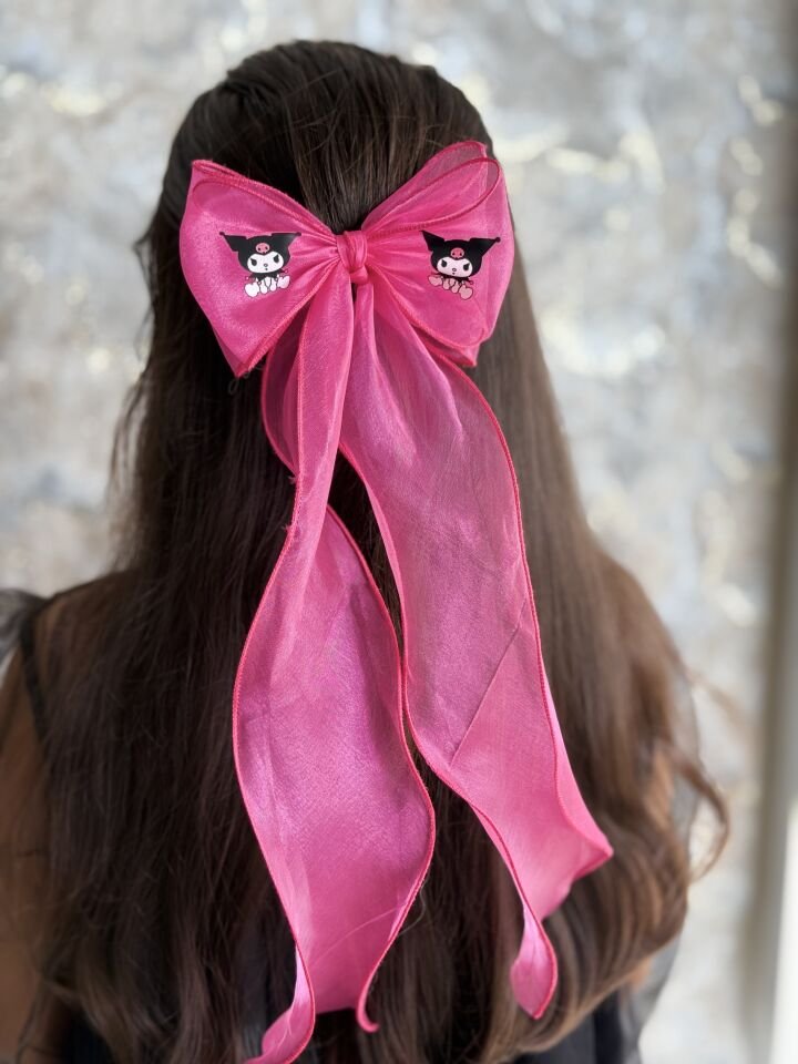 KUROMİ MODEL FUŞYA PEMBE FİYONK TOKA