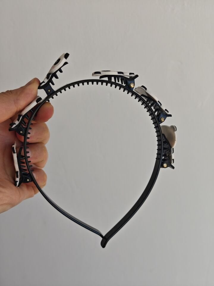 PANDA MODEL PENS MANDALLI TAÇ