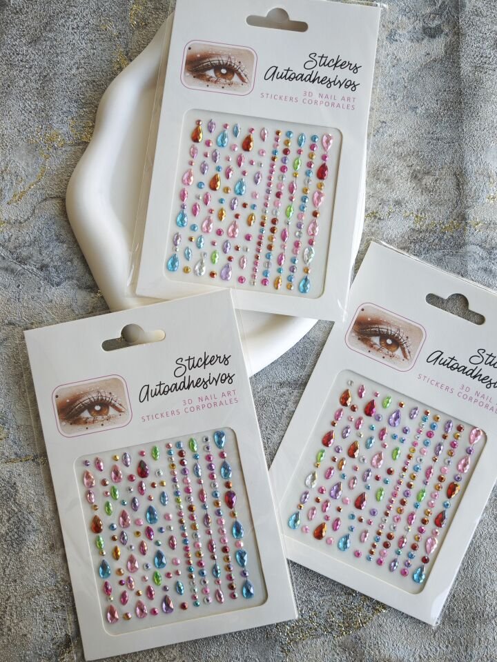 KIZ ÇOCUK YÜZ TAŞI YÜZ SÜSLEME BONCUKLARI