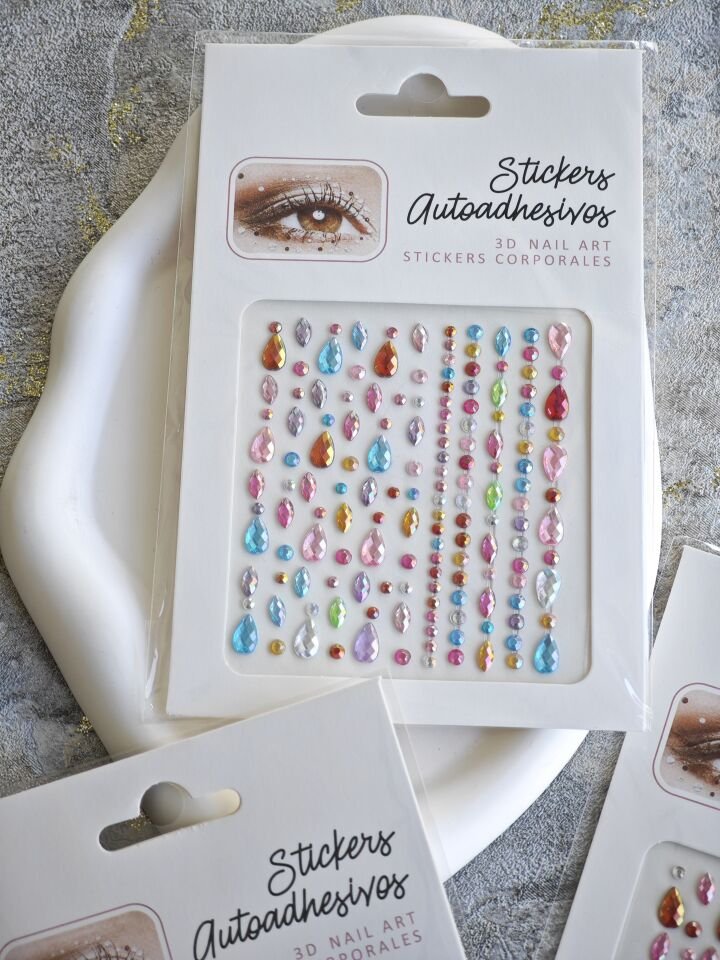 KIZ ÇOCUK YÜZ TAŞI YÜZ SÜSLEME BONCUKLARI