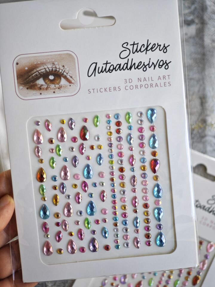 KIZ ÇOCUK YÜZ TAŞI YÜZ SÜSLEME BONCUKLARI