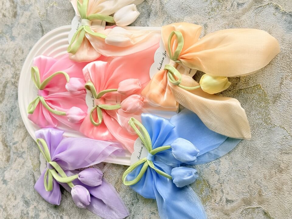 Lale Model Fiyonk Otomatik Toka