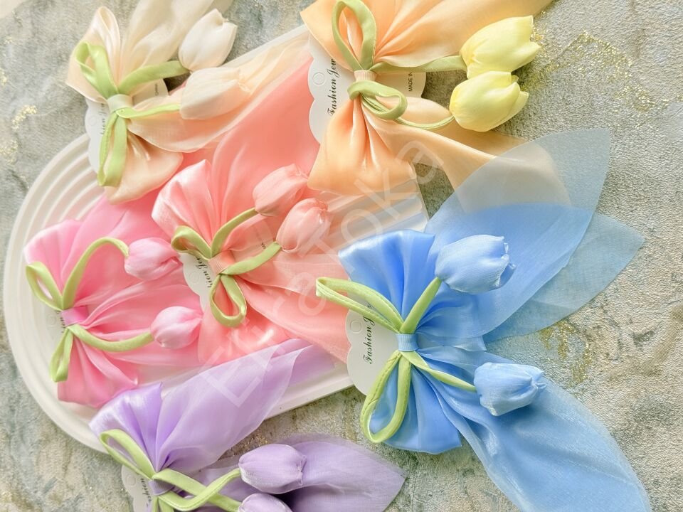 Lale Model Fiyonk Otomatik Toka