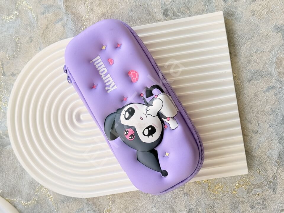 KUROMİ MODEL SERT KAPAK İLK OKUL ORTA OKUL KALEM KUTUSU