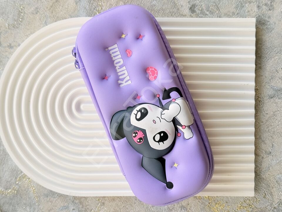 KUROMİ MODEL SERT KAPAK İLK OKUL ORTA OKUL KALEM KUTUSU