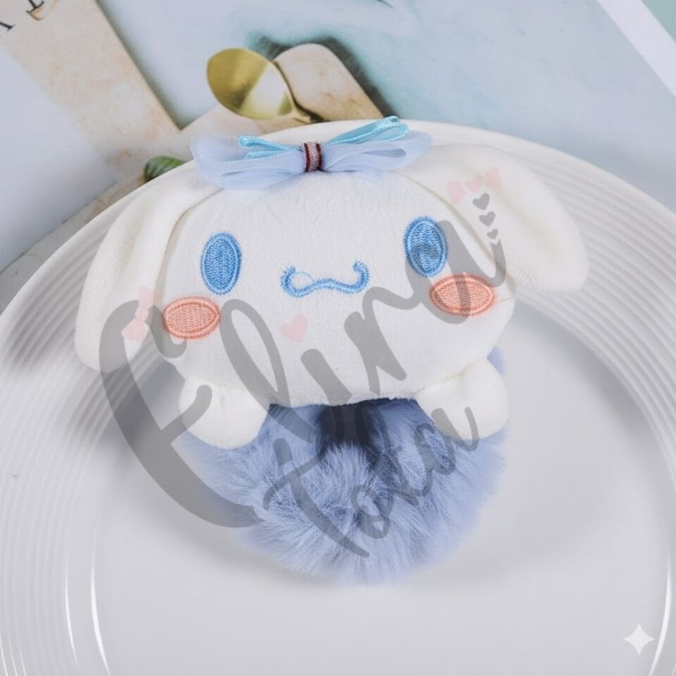 KUROMİ MYMELODY CİNNAMOROLL POMPOMPURİN PELUŞ SİMİT TOKA