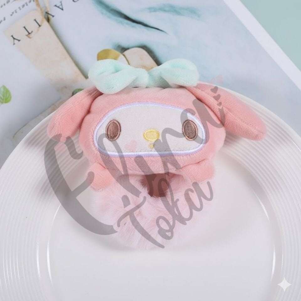 KUROMİ MYMELODY CİNNAMOROLL POMPOMPURİN PELUŞ SİMİT TOKA