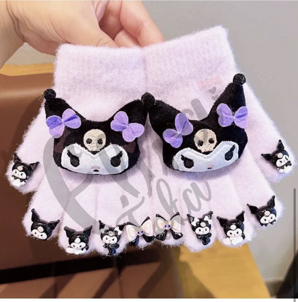 KUROMİ KROMİ MODEL KIZ ÇOCUK OYUNCAKLI ELDİVEN MODELİ