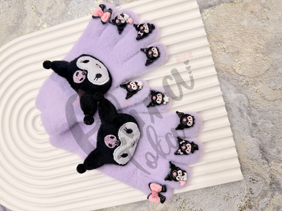 KUROMİ KROMİ MODEL KIZ ÇOCUK OYUNCAKLI ELDİVEN MODELİ