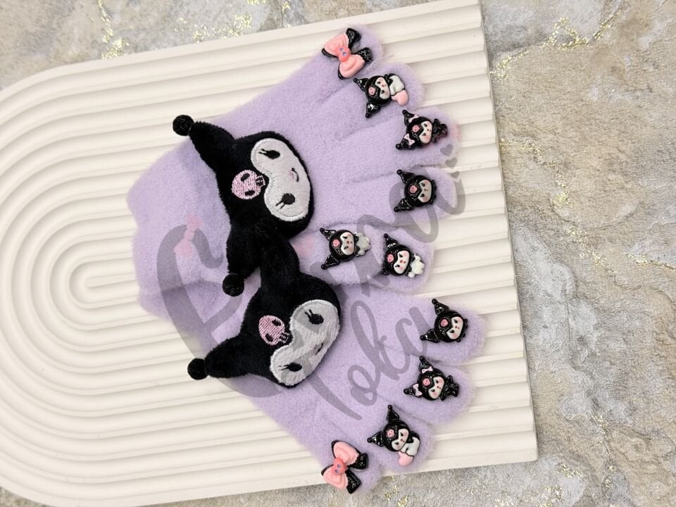 KUROMİ KROMİ MODEL KIZ ÇOCUK OYUNCAKLI ELDİVEN MODELİ