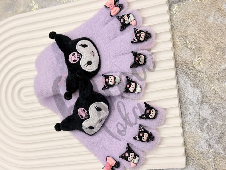 KUROMİ KROMİ MODEL KIZ ÇOCUK OYUNCAKLI ELDİVEN MODELİ