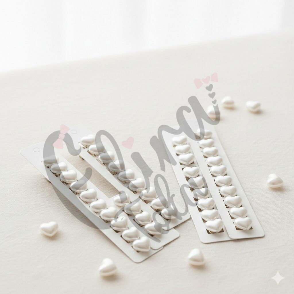 KALP MODEL SEDEF SAÇ KÜPESİ 10 LU KART