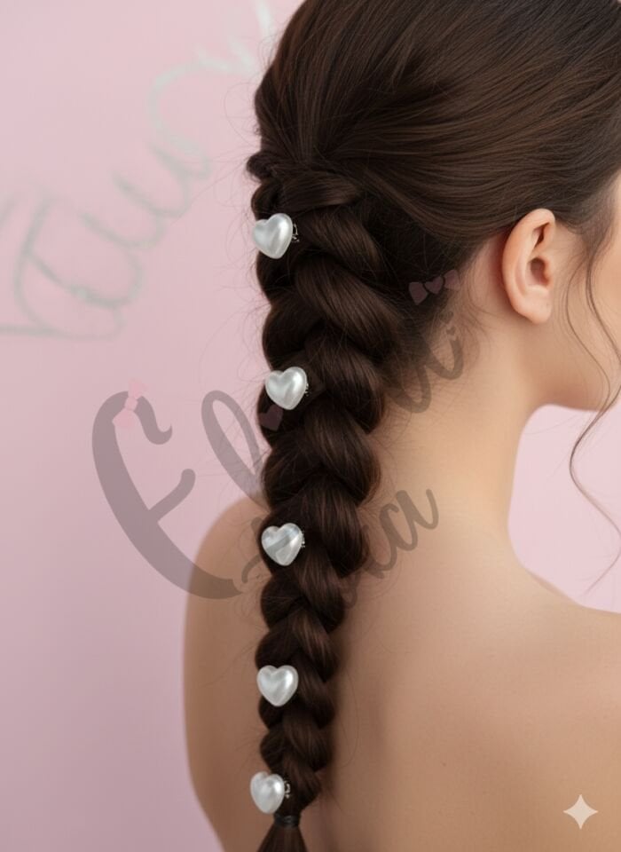 KALP MODEL SEDEF SAÇ KÜPESİ 10 LU KART