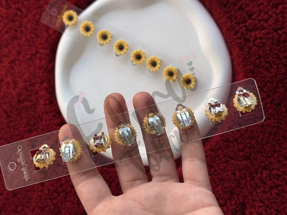 SARI RENK PAPATYA MODEL SAÇ LÜPESİ 8 Lİ KART