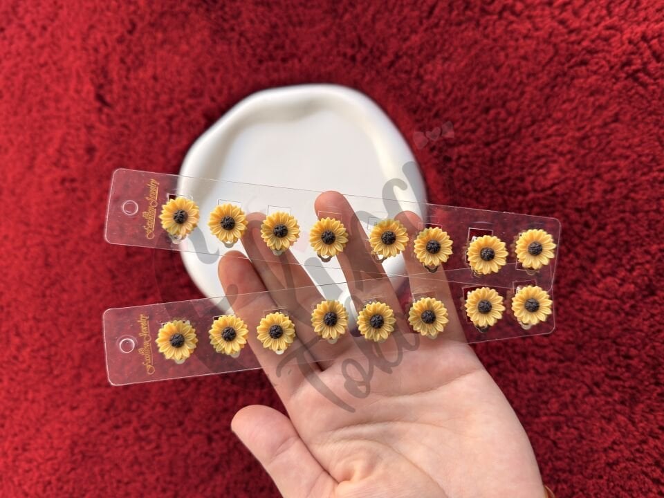 SARI RENK PAPATYA MODEL SAÇ LÜPESİ 8 Lİ KART