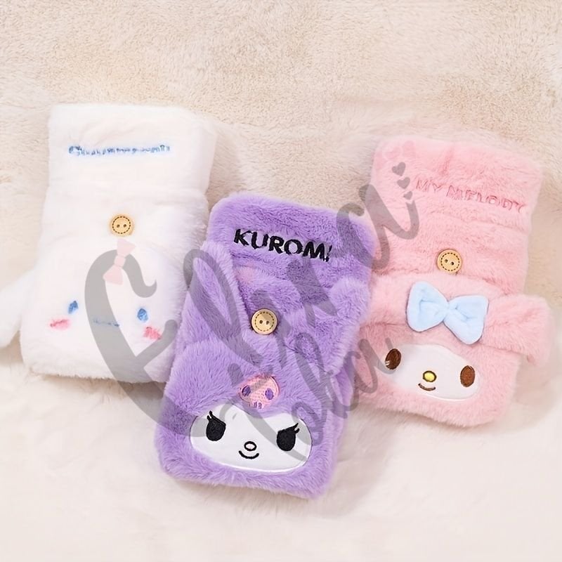 KUROMİ VE ARKADAŞLARI KAPAKLI ELDİVEN MODELİ