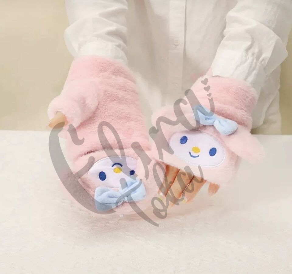 KUROMİ VE ARKADAŞLARI KAPAKLI ELDİVEN MODELİ