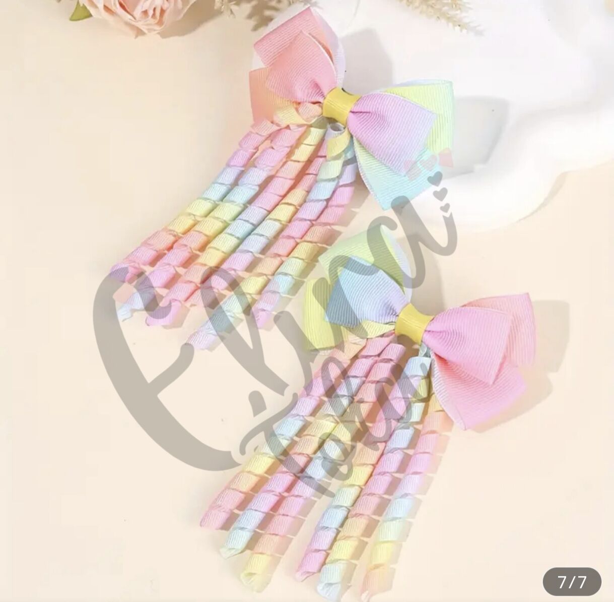 BURGULU RENGARENK 2 Lİ FİYONK PENS TOKA