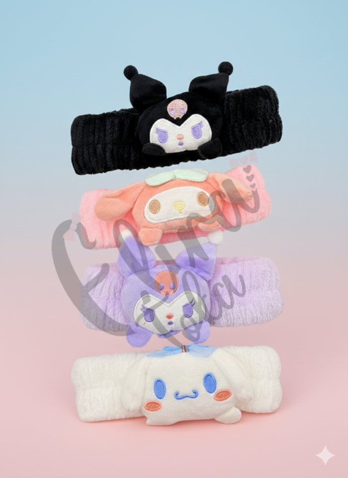 KUROMİ VE ARKADAŞLARI SAÇ BANDANA MODELLERİ