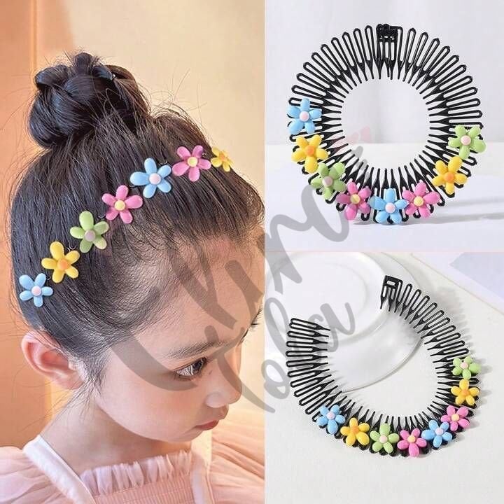 ÇİÇEK MODEL HAYALET TAÇ SAÇ TOPARLAYICI