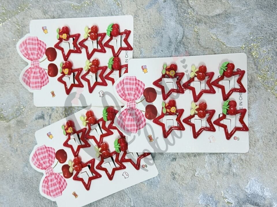 KİRAZ MODEL 6 LI YILDIZ ÇIT ÇIT TOKA