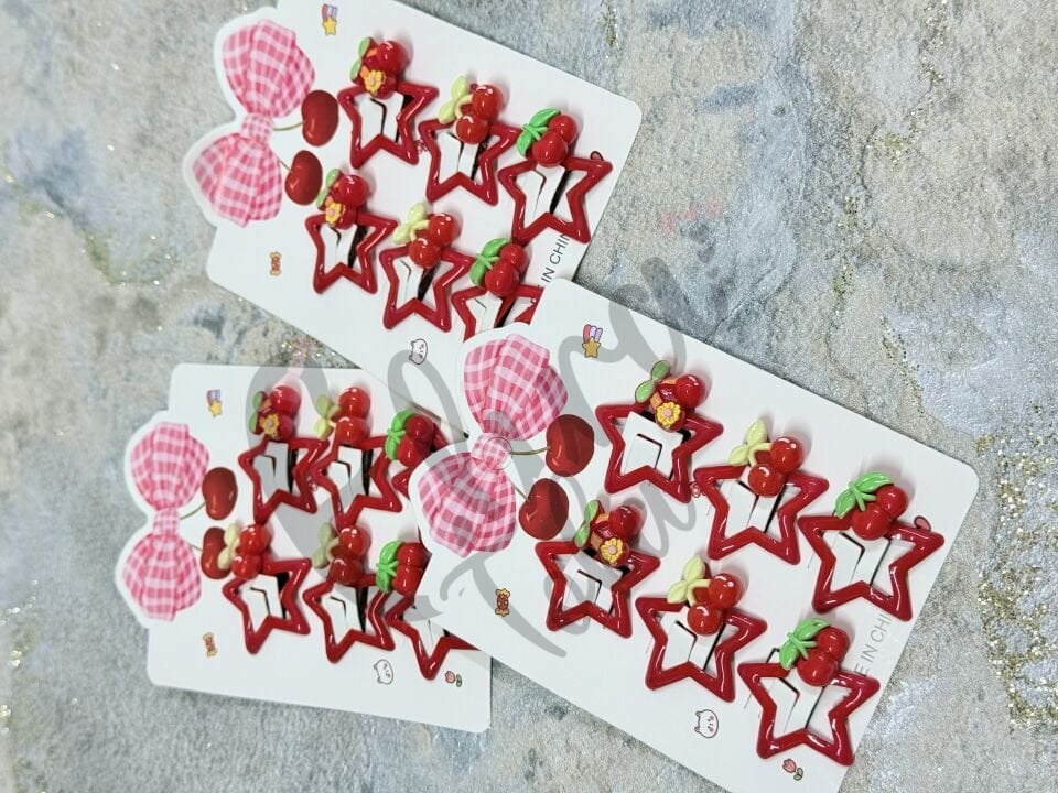 KİRAZ MODEL 6 LI YILDIZ ÇIT ÇIT TOKA